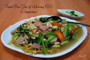 Tamie cap jay at SA Vegetarian in 