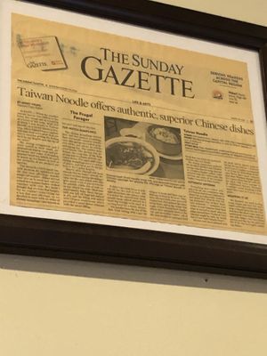 Decoration  at Taiwan Noodle in Albany