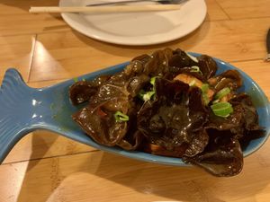 Tree ears: taste better than they look (to Western eyes)  at Taiwan Noodle in Albany