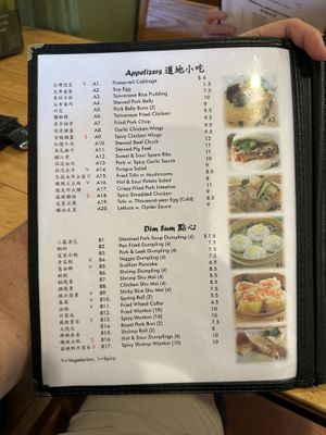 Menu - Apps & Dim Sum  at Taiwan Noodle in Albany