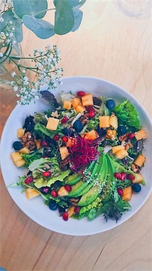 Eat the Rainbow Salad at Happy Earth in Rotterdam