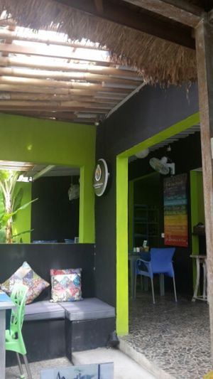 friendly interior at Refresh in Manggis