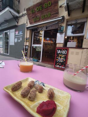Croquetas at VA De BO in Mallorca