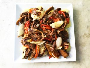 Escalivada: typical mallorquin food at VA De BO in Mallorca