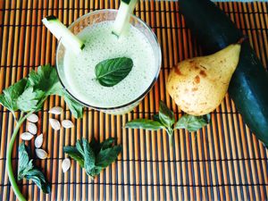 Fruits and vegetables juice at VA De BO in Mallorca