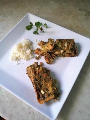 Vegetable salt cake at VA De BO in Mallorca