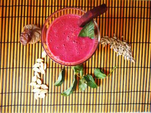 Fruits and vegetables juice at VA De BO in Mallorca