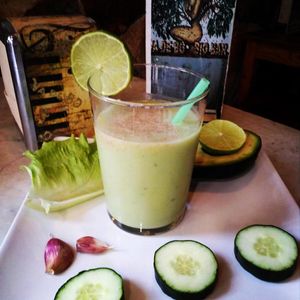 Vegetarian smoothie 0.2 at VA De BO in Mallorca