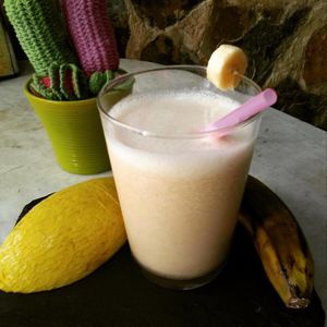 Vegetarian smoothie 0.3 at VA De BO in Mallorca