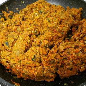 mass for croquettes and vegetable burgers at VA De BO in Mallorca