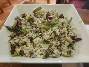 vegan rice at VA De BO in Mallorca