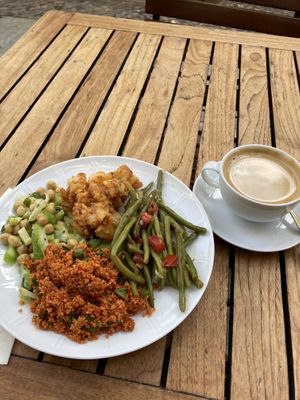 Coffee was good too!   at Milidia Feinkost in Berlin