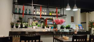 Front counter. at D'Life - Pandan Indah 蔬食 in Kuala Lumpur