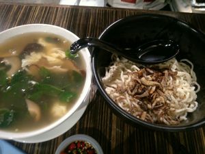 Chili pann mee at D'Life - Pandan Indah 蔬食 in Kuala Lumpur