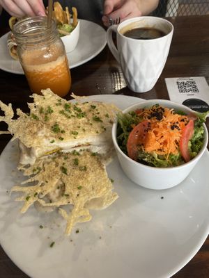 Croque Monsieur  at The Pitted Date in Playa Del Carmen