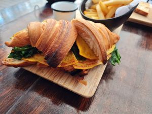 Sandwich at The Pitted Date in Playa Del Carmen