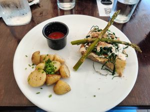 Savoury crepe at The Pitted Date in Playa Del Carmen