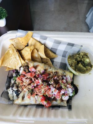 breakfast burrito   at The Pitted Date in Playa Del Carmen