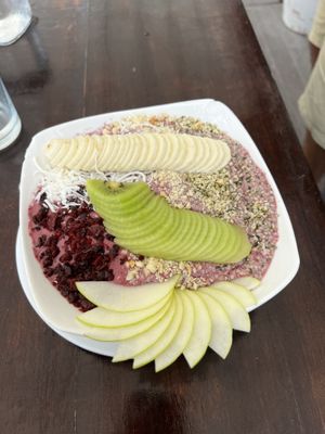 Acai bowl  at The Pitted Date in Playa Del Carmen