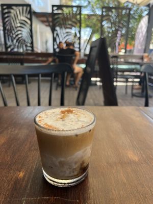 Fun Frappuccino or ice coffee options  at The Pitted Date in Playa Del Carmen