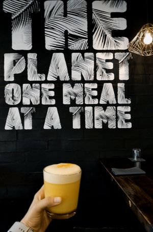 GOLDEN MILK at The Pitted Date in Playa Del Carmen