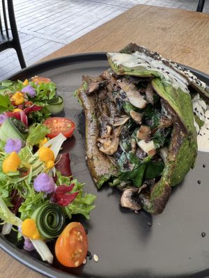 Savoury Crepe  at The Pitted Date in Playa Del Carmen