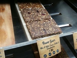 power bars at The Pitted Date in Playa Del Carmen