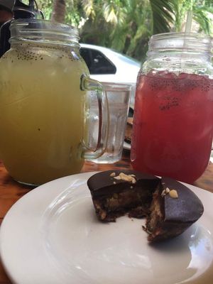 Everyone's favourite peanut butter cup at The Pitted Date in Playa Del Carmen