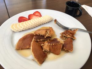 Pancakes  at The Pitted Date in Playa Del Carmen