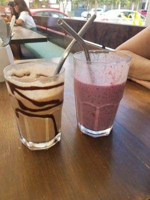 Delicious smoothies Plus reusable straws! at The Pitted Date in Playa Del Carmen