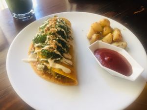 Italian bomblette  at The Pitted Date in Playa Del Carmen