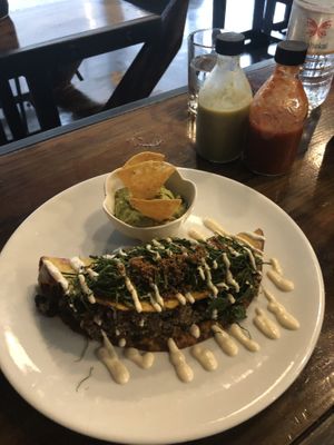 Omlete  at The Pitted Date in Playa Del Carmen