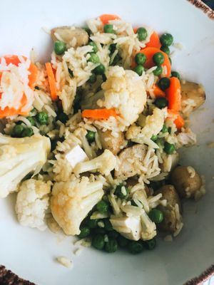 mumbai bowl at The Pitted Date in Playa Del Carmen