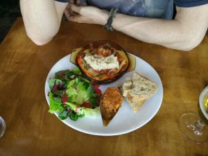 Lasagna  at Kaffi Vinyl in Reykjavik