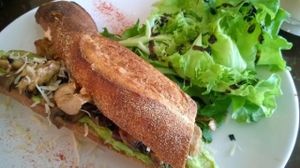 The Kawai sandwich with Oomph was excellent at Kaffi Vinyl in Reykjavik