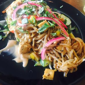 noodles at Kaffi Vinyl in Reykjavik