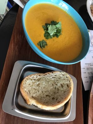 Soup of the day at Kaffi Vinyl in Reykjavik