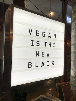 It sure is!  at Kaffi Vinyl in Reykjavik