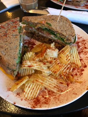 Lovely afternoon snack in Reykjavik! at Kaffi Vinyl in Reykjavik