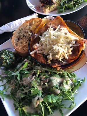 Lasagna at Kaffi Vinyl in Reykjavik