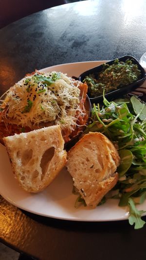 Lasagna at Kaffi Vinyl in Reykjavik