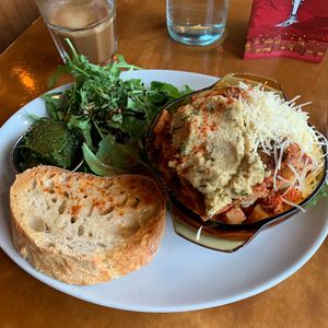 Lasagna  at Kaffi Vinyl in Reykjavik