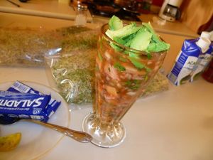 Coctel de setas at Cholu Market in Cholula