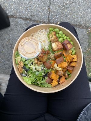 Delicious buddha bowl!  at Ginko - Greenhouse in Graz