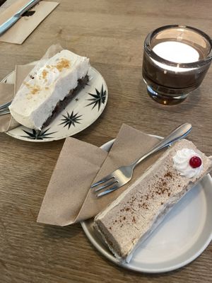 Vegan cake  at Ginko - Greenhouse in Graz