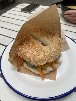 Lachs Bagel  at Ginko - Greenhouse in Graz