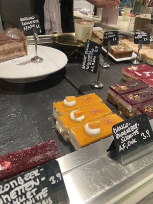 So many vegan desserts!  at Ginko - Greenhouse in Graz