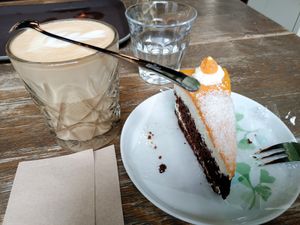 Nom nom nom at Ginko - Greenhouse in Graz