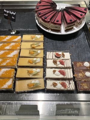 Cake options  at Ginko - Greenhouse in Graz