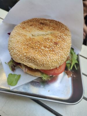 BLT Bagel at Ginko - Greenhouse in Graz